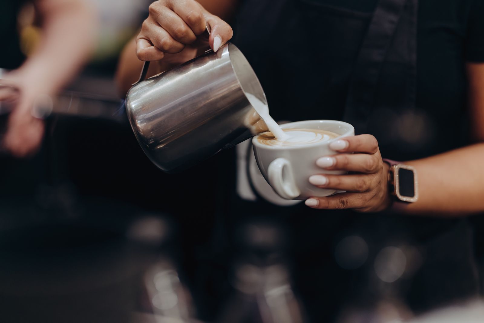 black coffee