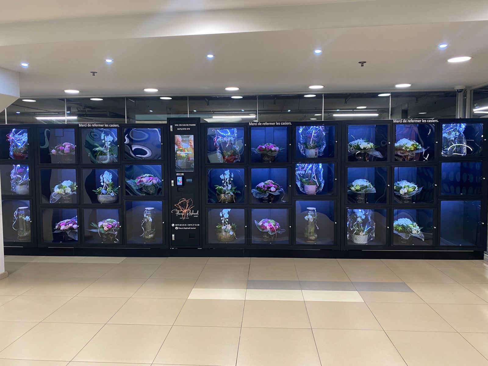 Distributeur à fleurs