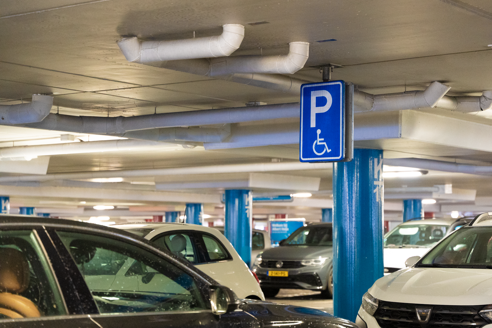 Parkeren mindervaliden kro