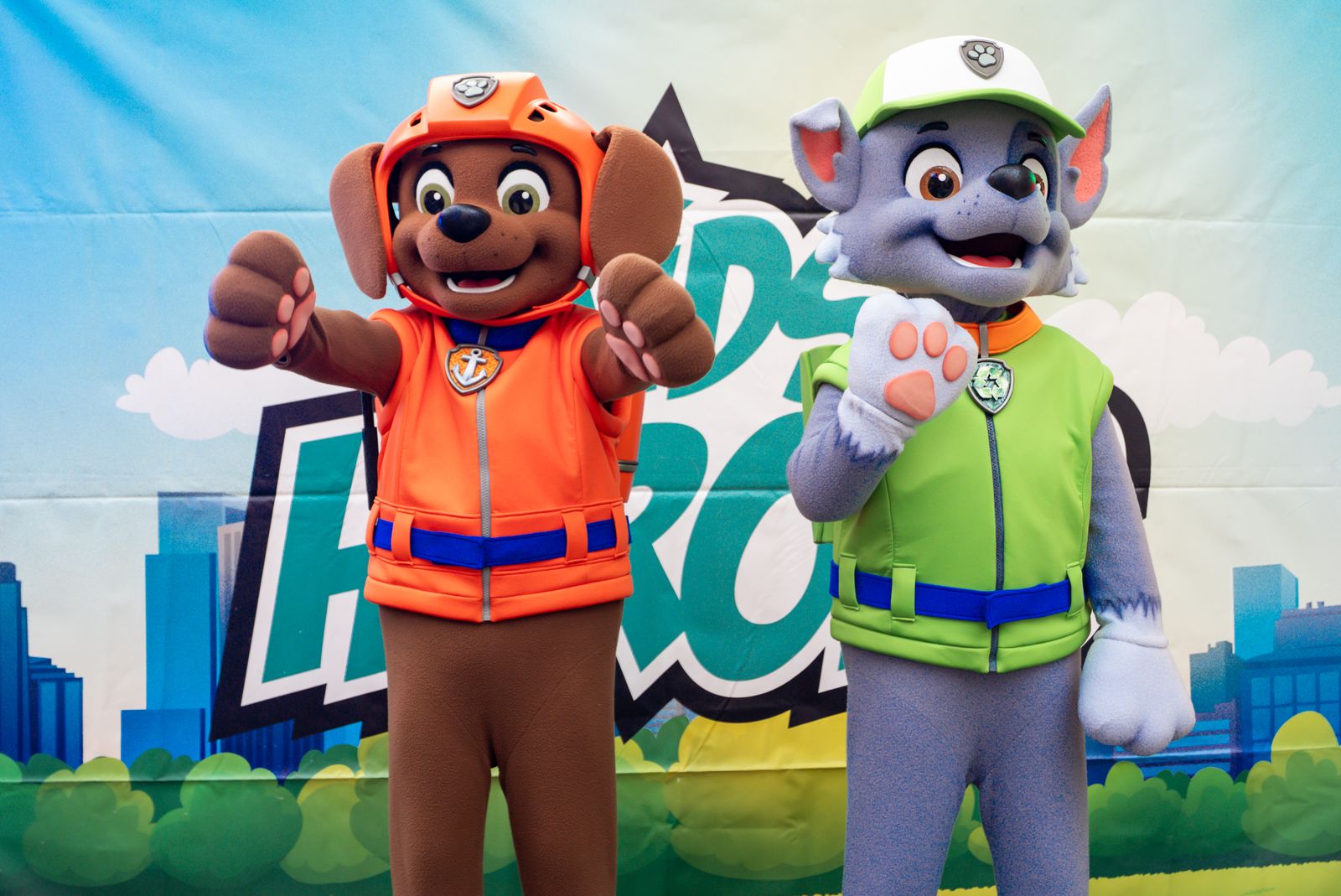 kids heroes sfeer