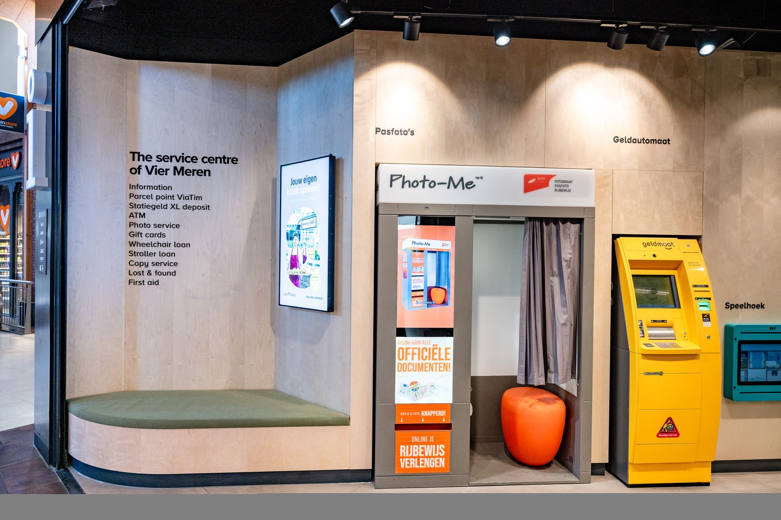 pasfoto's the point vier meren
