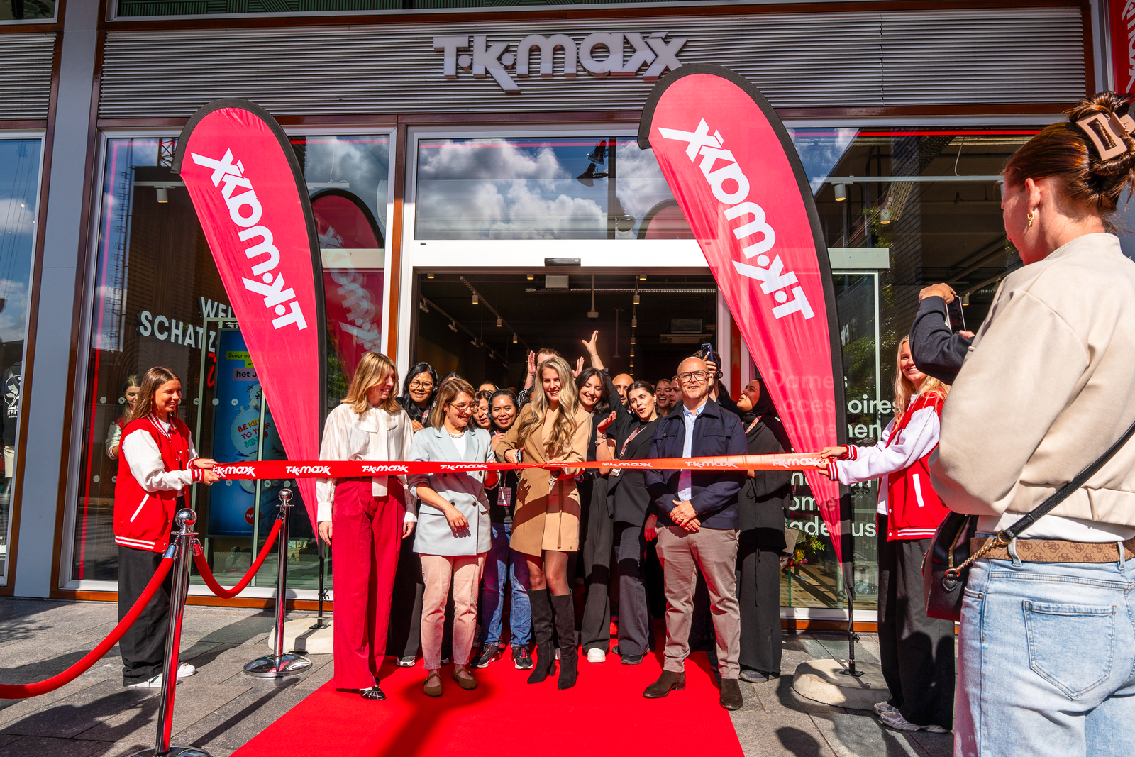 Opening tkmaxx Emma pieter