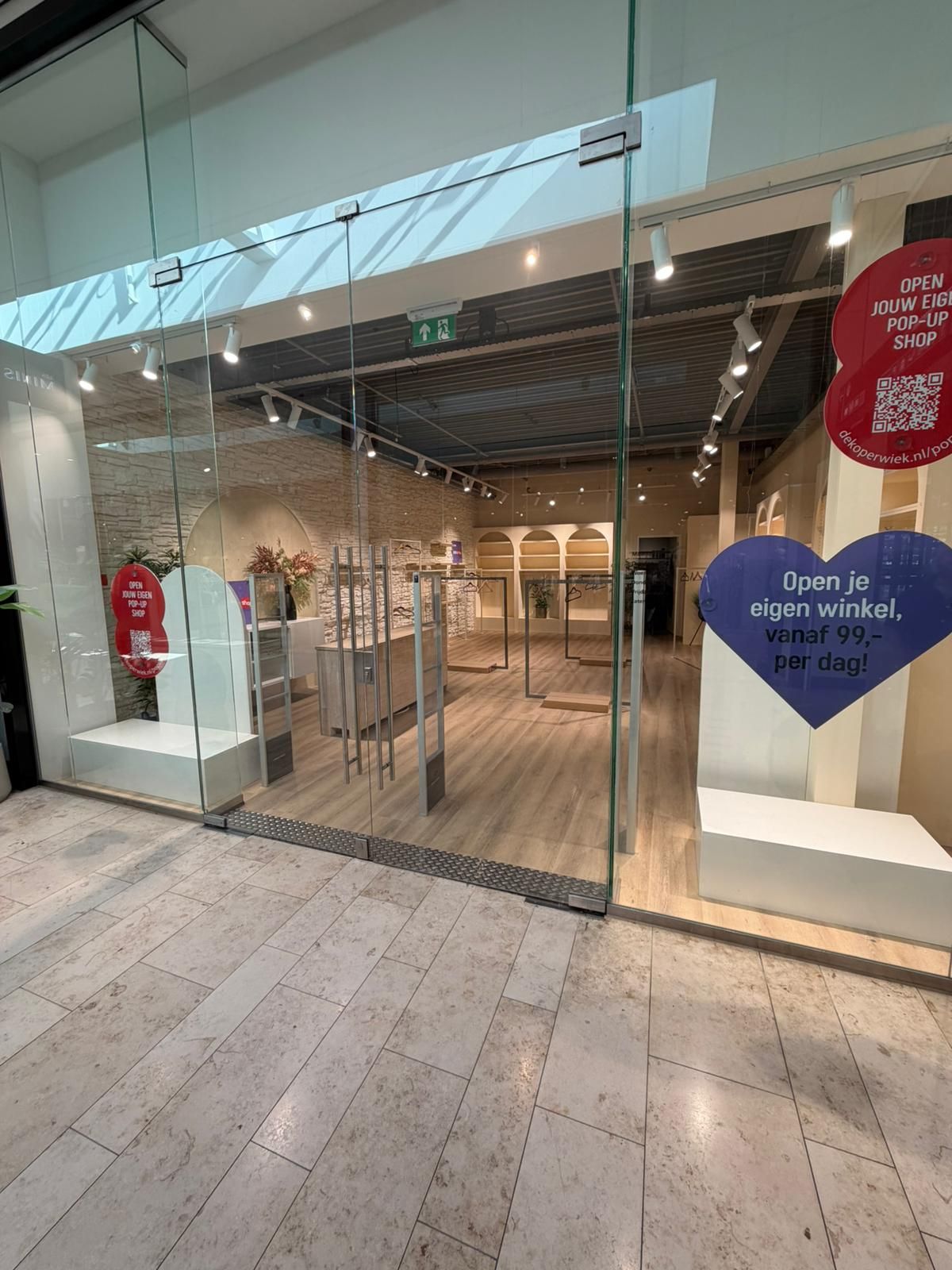 pop-up shop kop