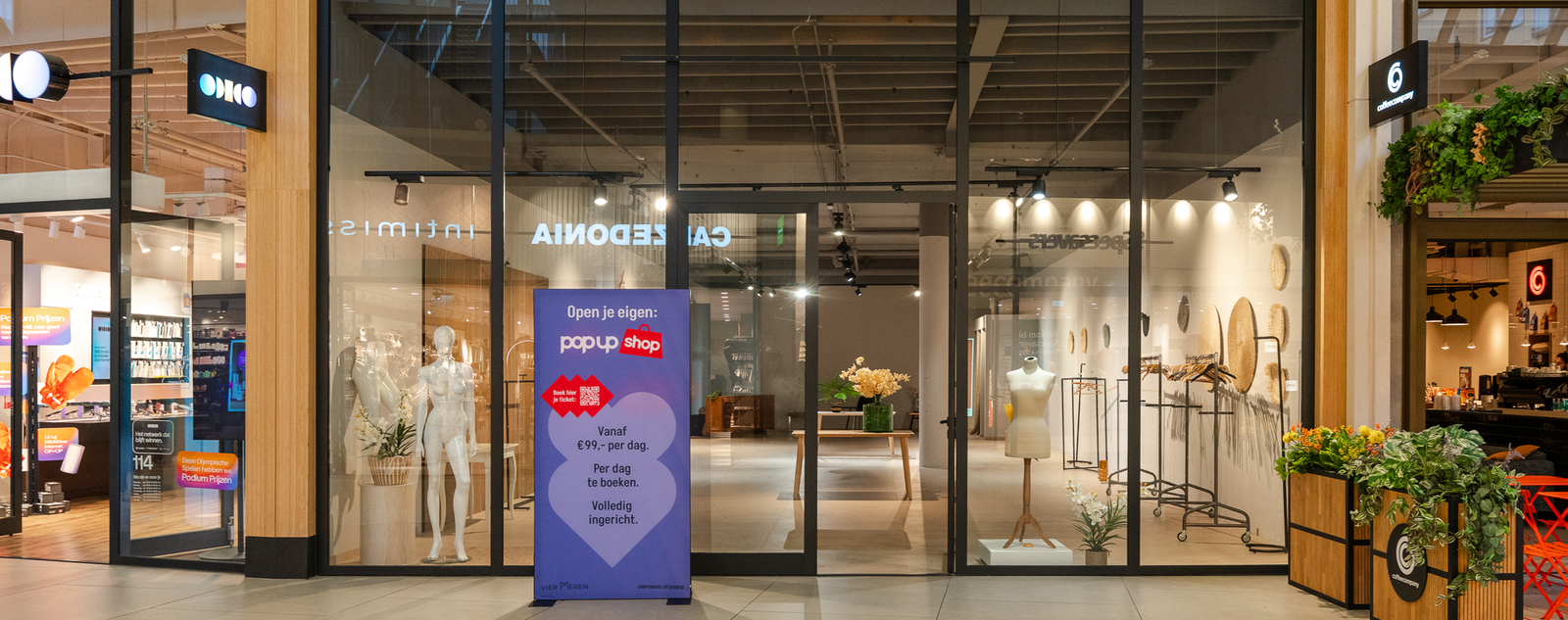 pop-up shop vier meren