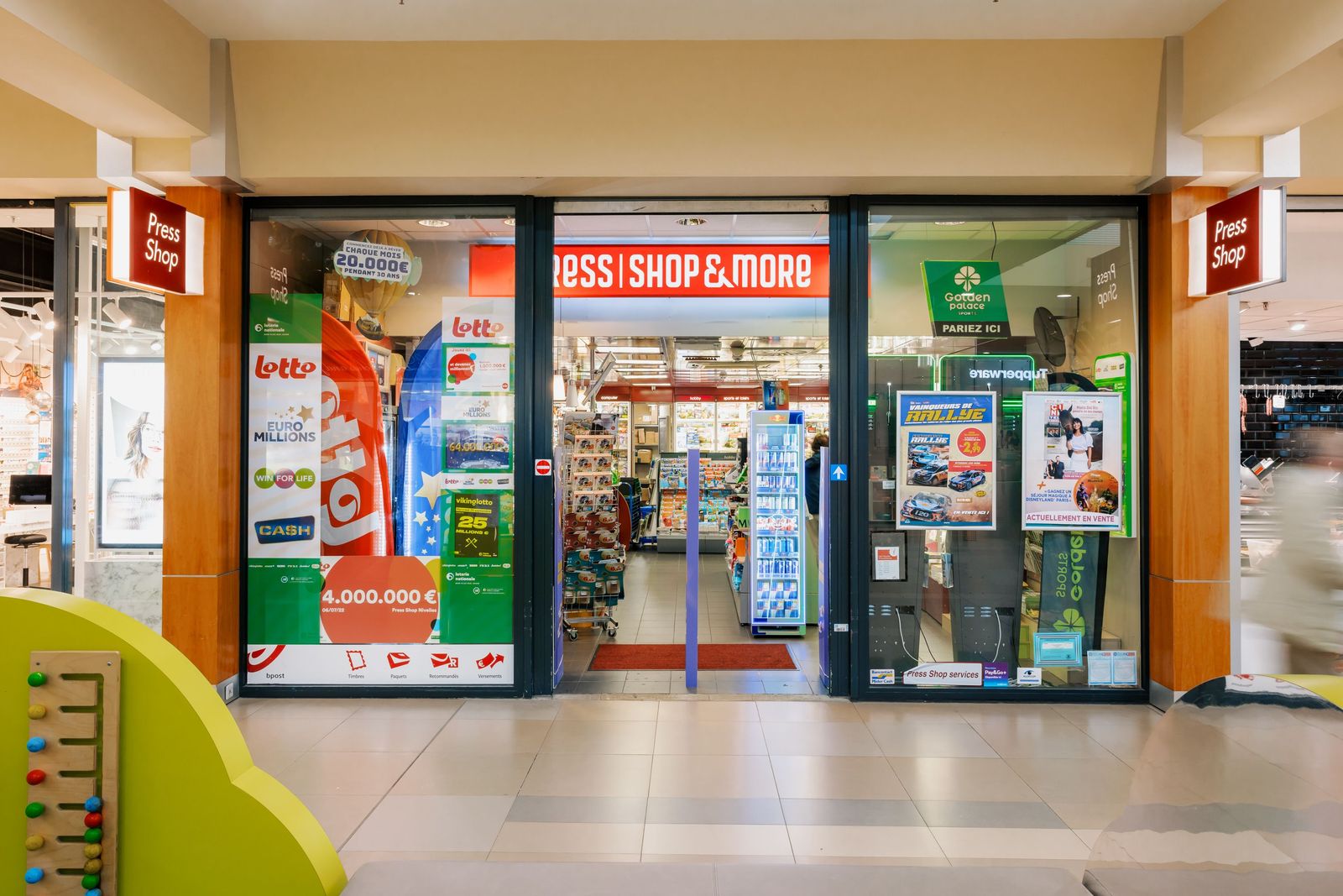 Press shop front