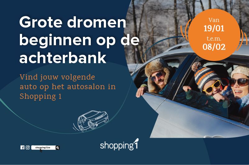 Autodagen in Shopping 1, autosalon
