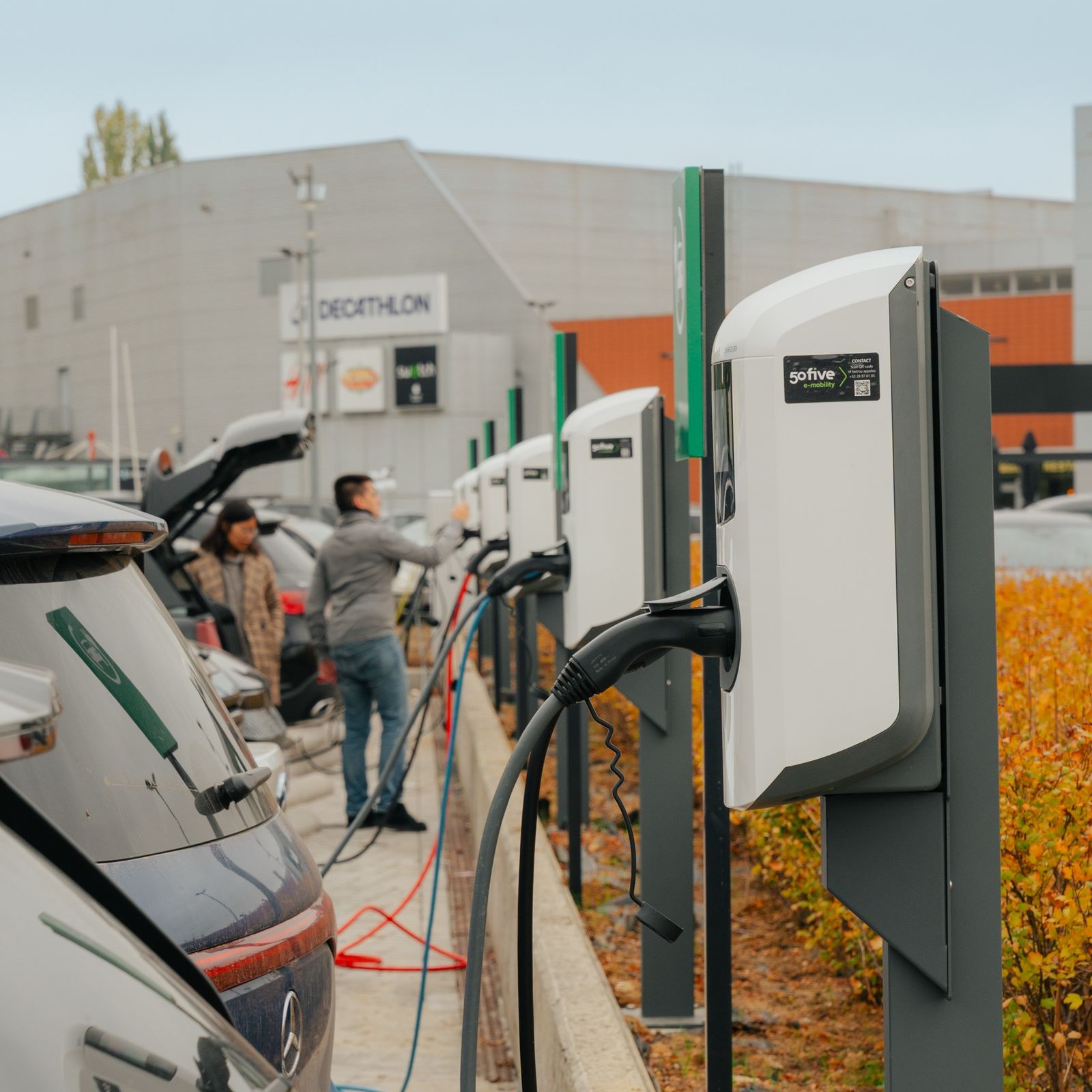 bornes de recharge