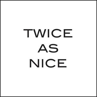 Twice as Nice logo